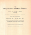 Burling Hull - The Encyclopedia of Stage Illusions